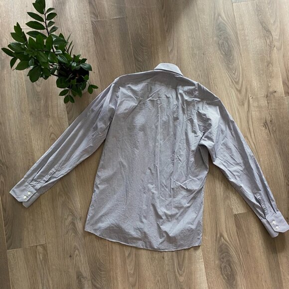 Hugo Boss Check Pattern Button-Down Dress Shirt - Picture 8 of 11